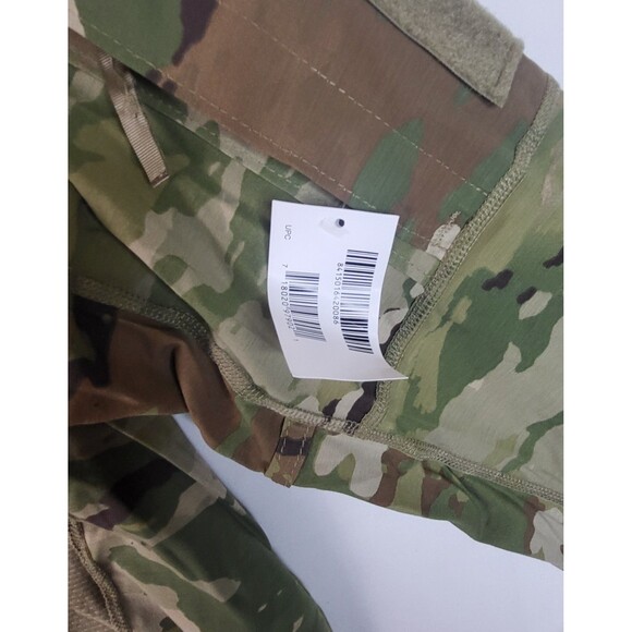 Advanced Army Combat Shirt 1/4 Zip Sz XL Long Sleeve Flame Resistant Camo USA - Picture 7 of 10
